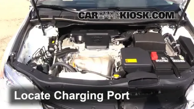 2015 Toyota Camry XLE 2.5L 4 Cyl. Air Conditioner Recharge Freon